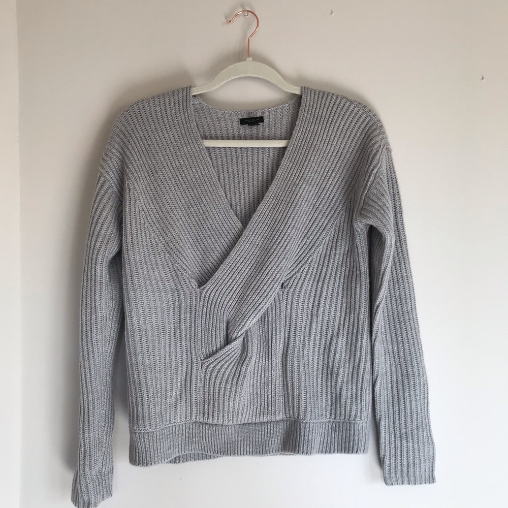 ANN TAYLOR Twist Sweater